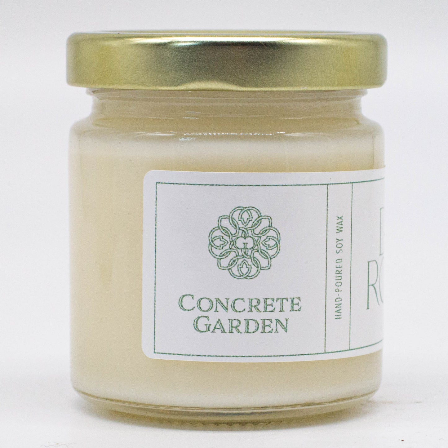 Deep Roots, Ginger and Lemon Soy Candle, 4 oz