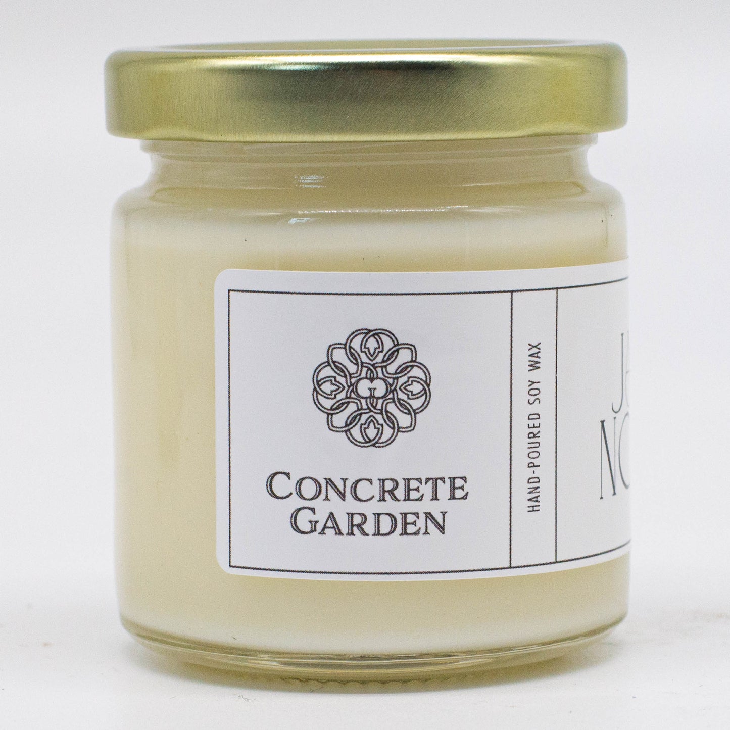 Jazz Notes, Gardenia and Lemon Peel Soy Candle, 4 oz