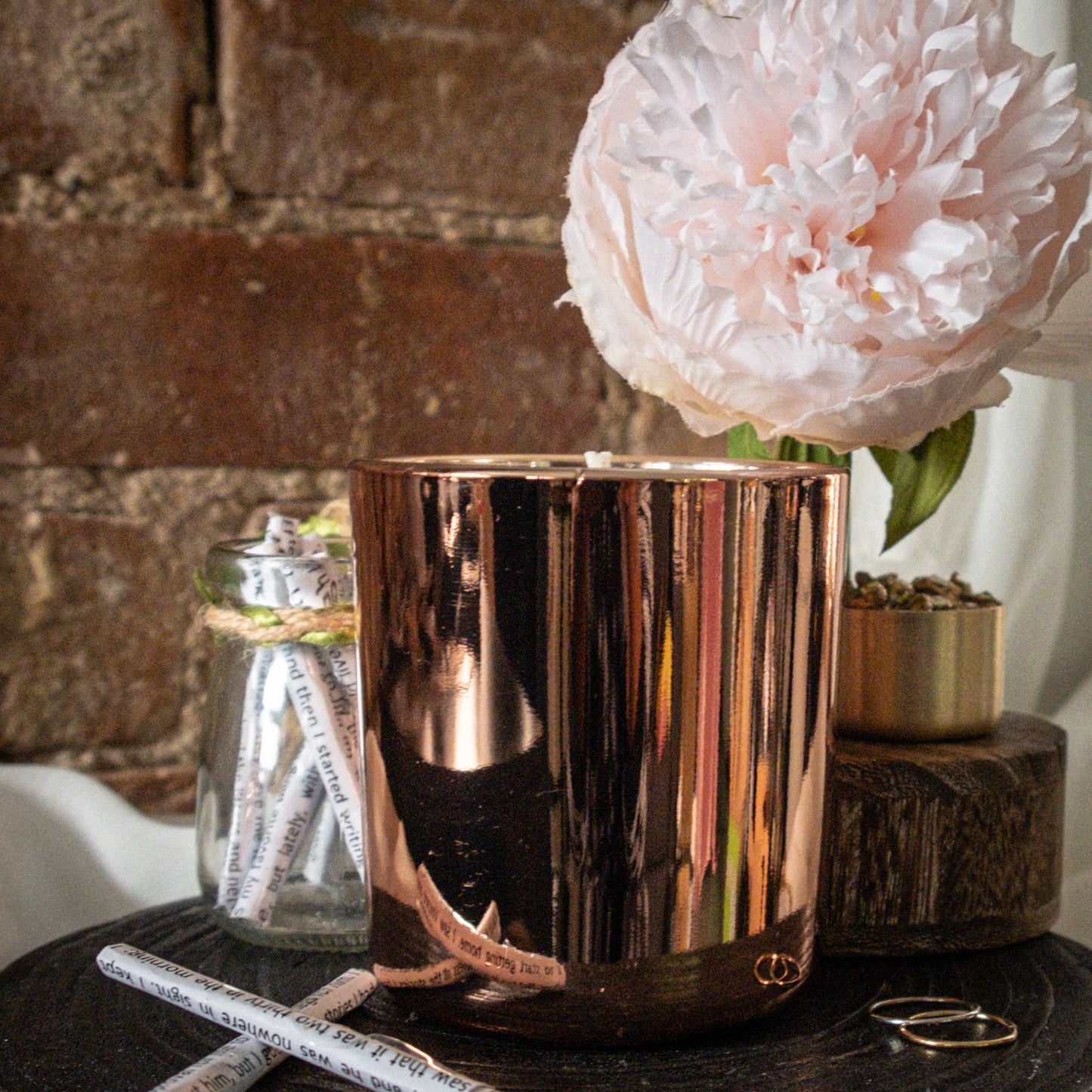 Soft Kiss - Peony and Nectarine Soy Candle