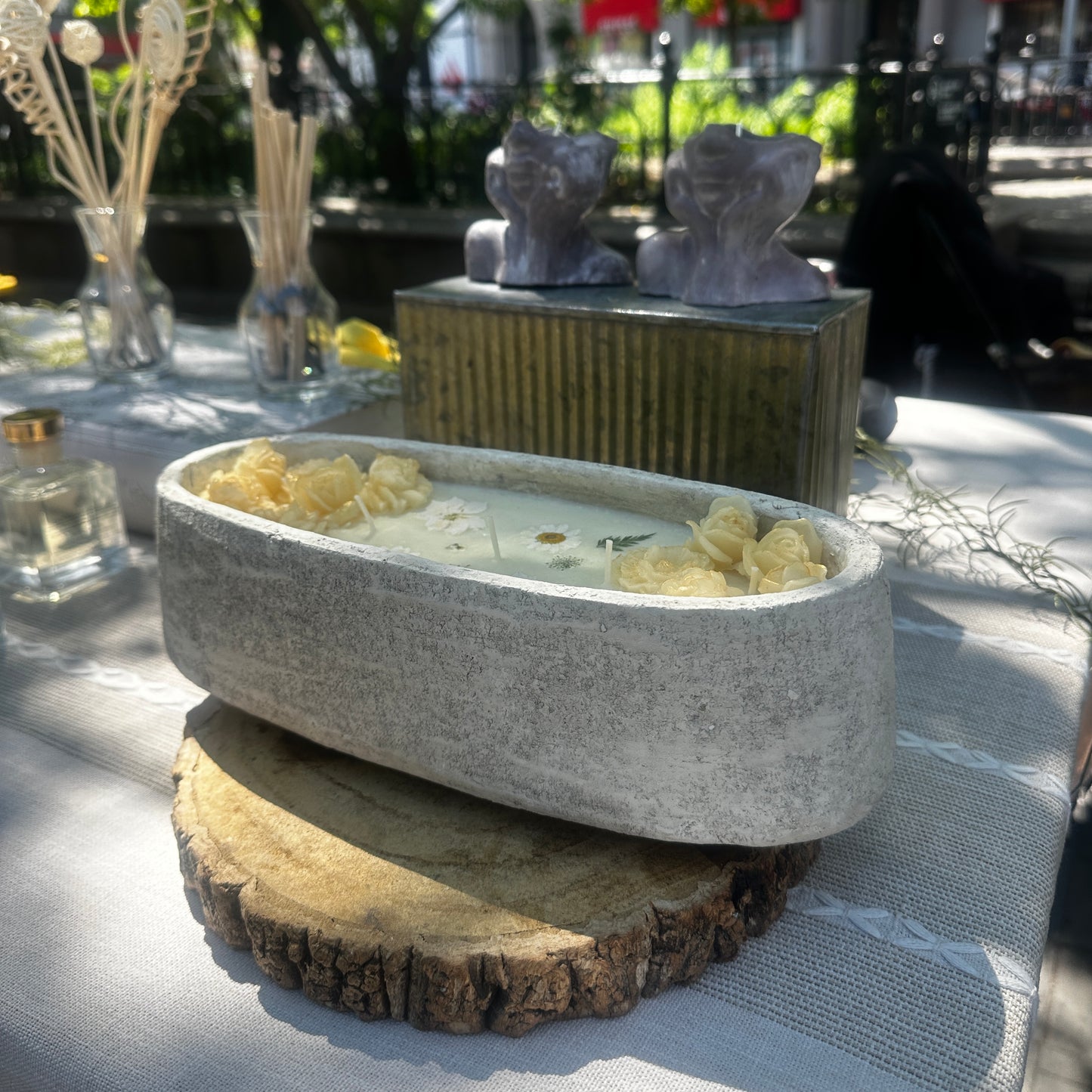 Ivory Garden Candle