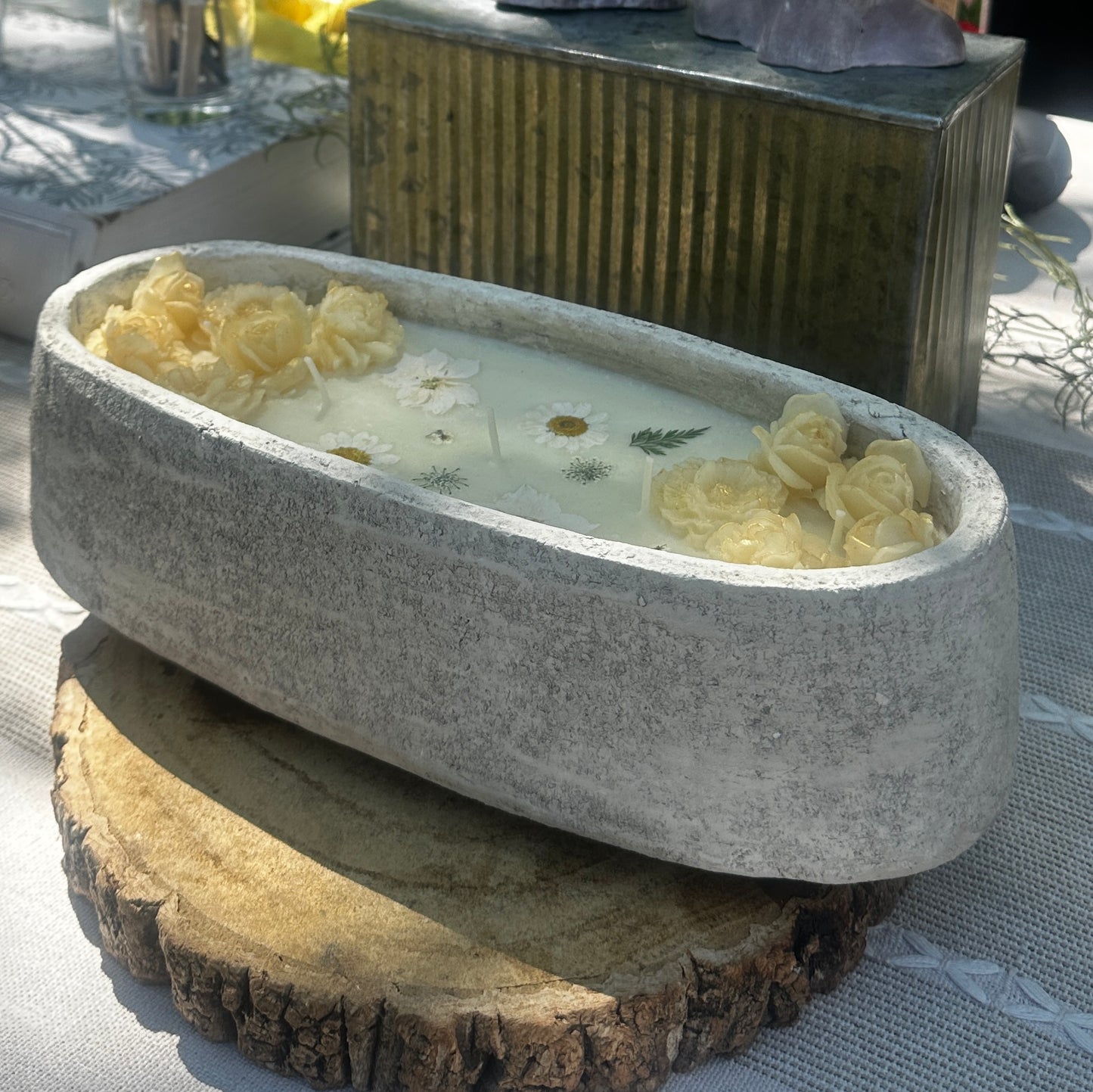 Ivory Garden Candle
