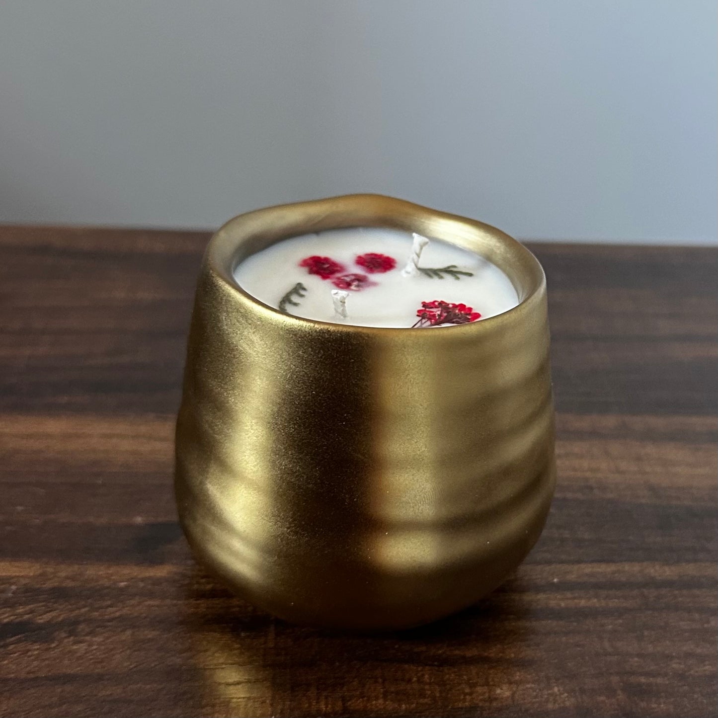 Gold Treasure Pot Candle