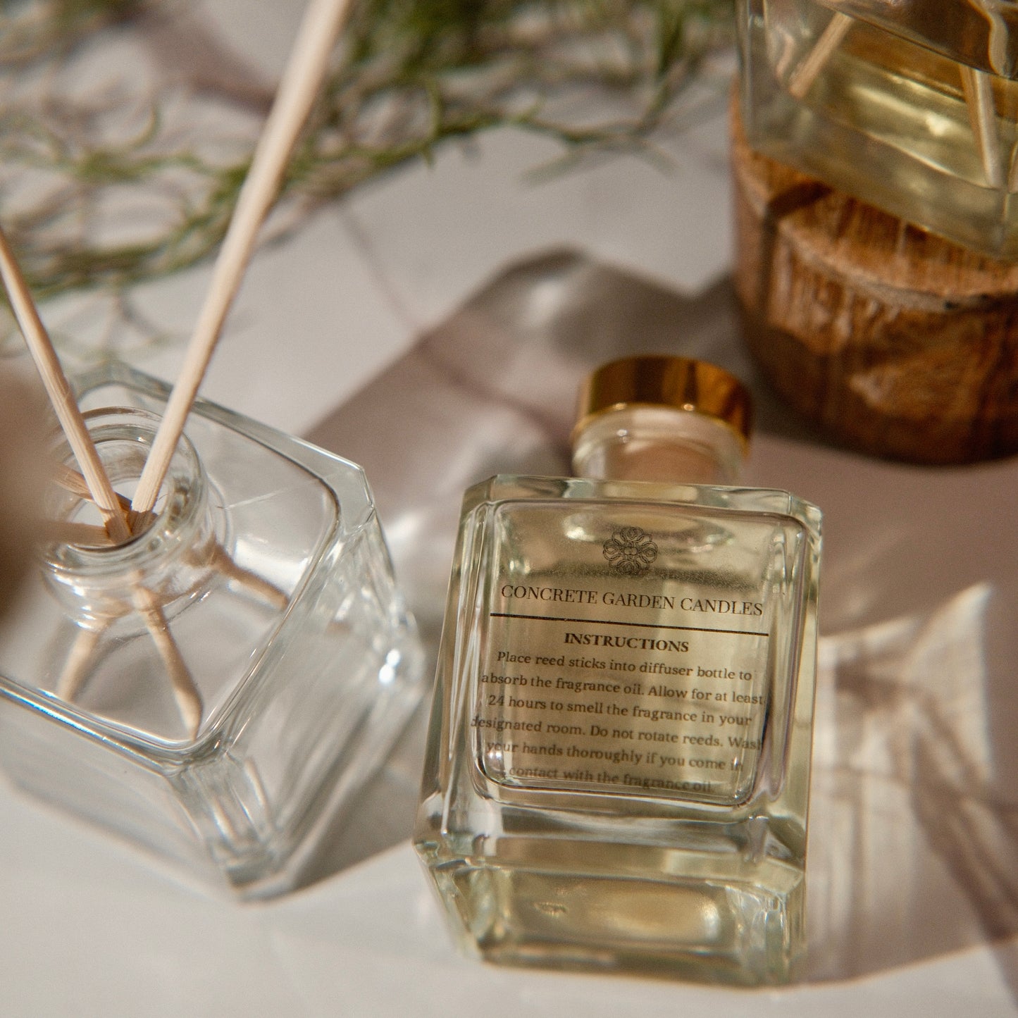 Custom Reed Diffuser – Choose Your Scent & Decorative Reeds