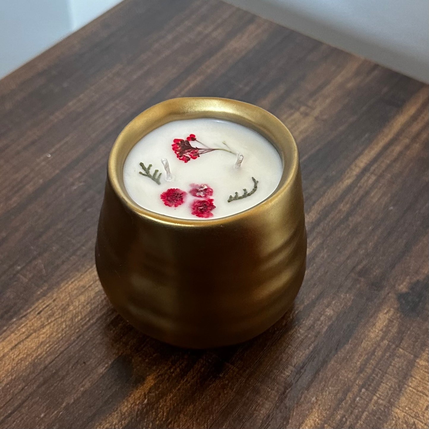 Gold Treasure Pot Candle