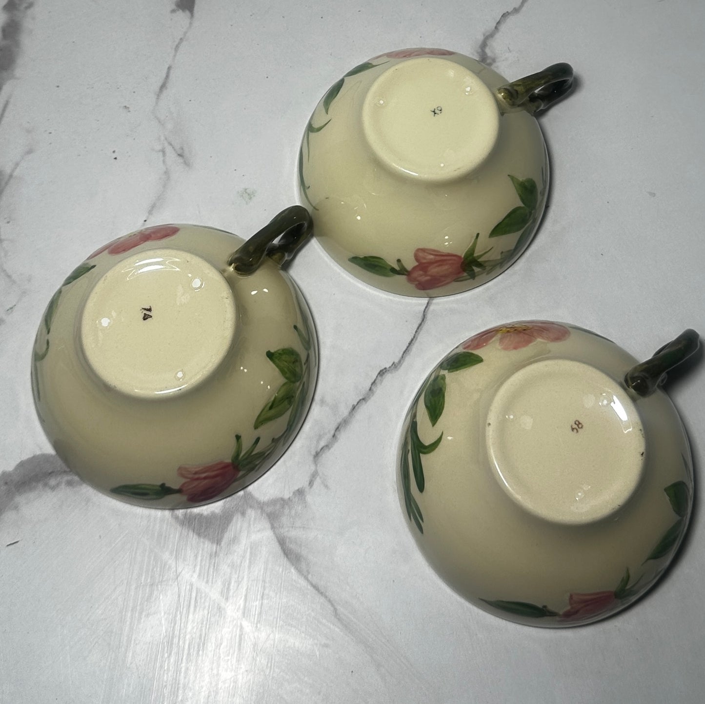 Franciscan Desert Rose Teacup Candle
