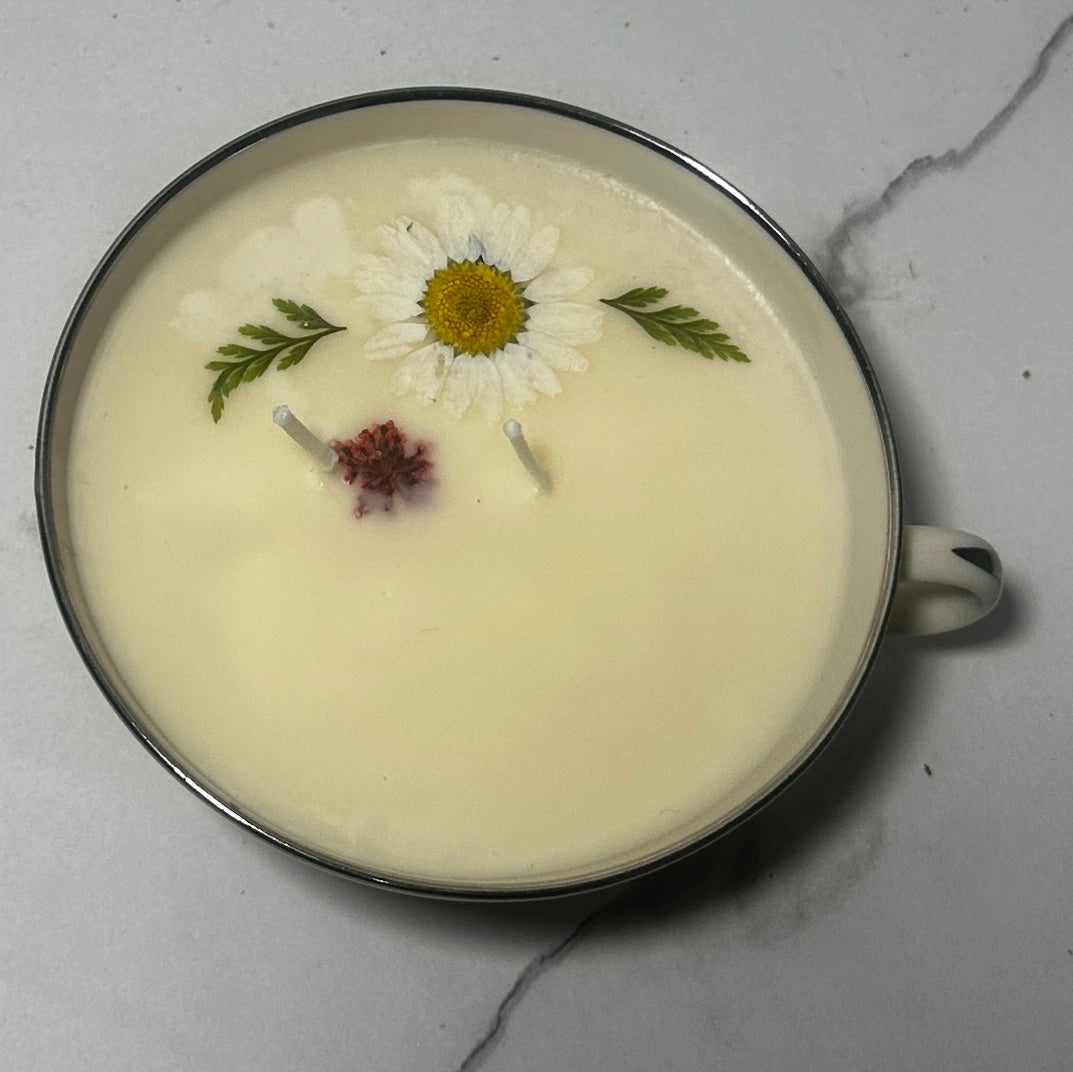 Franciscan Carmel Teacup Candle