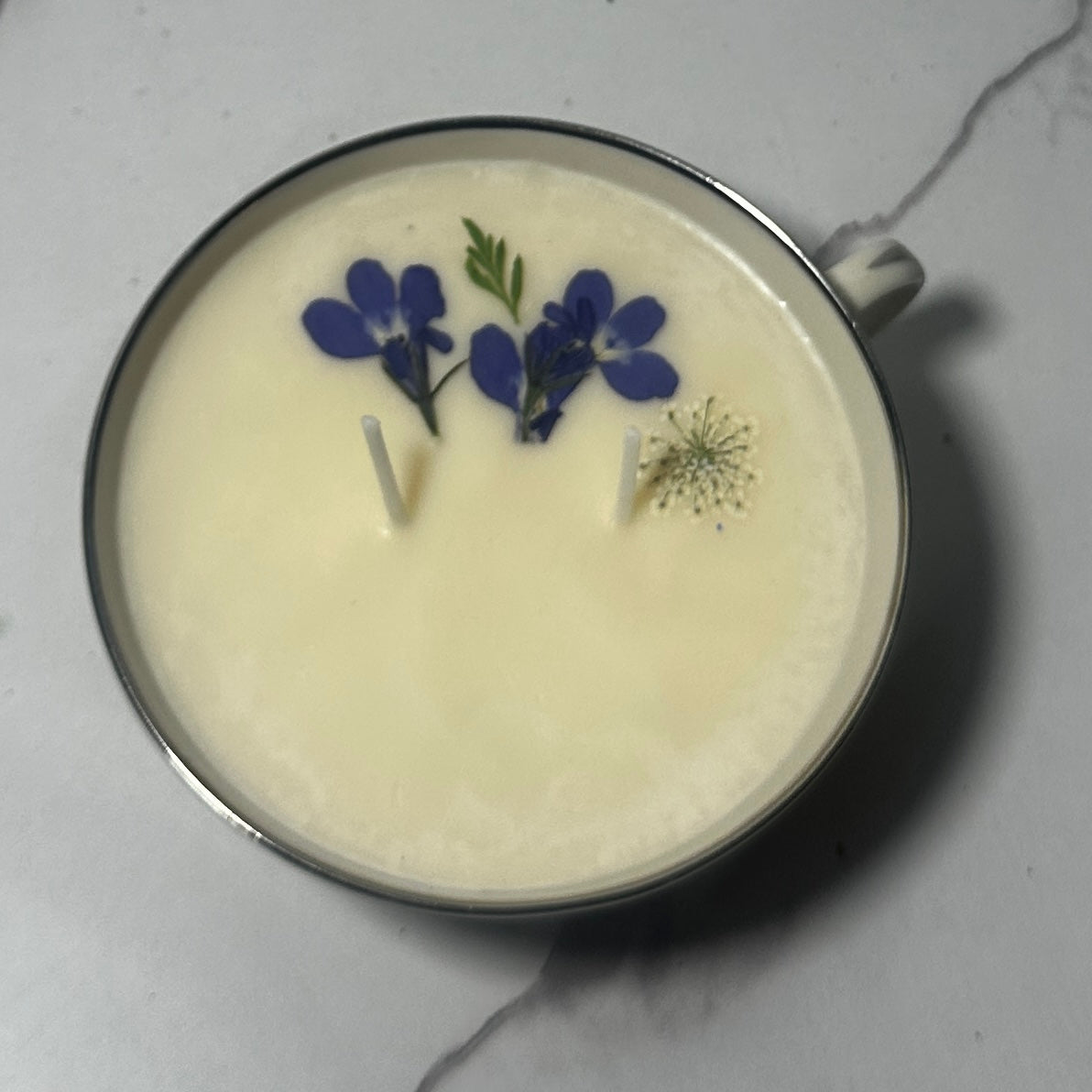 Franciscan Carmel Teacup Candle