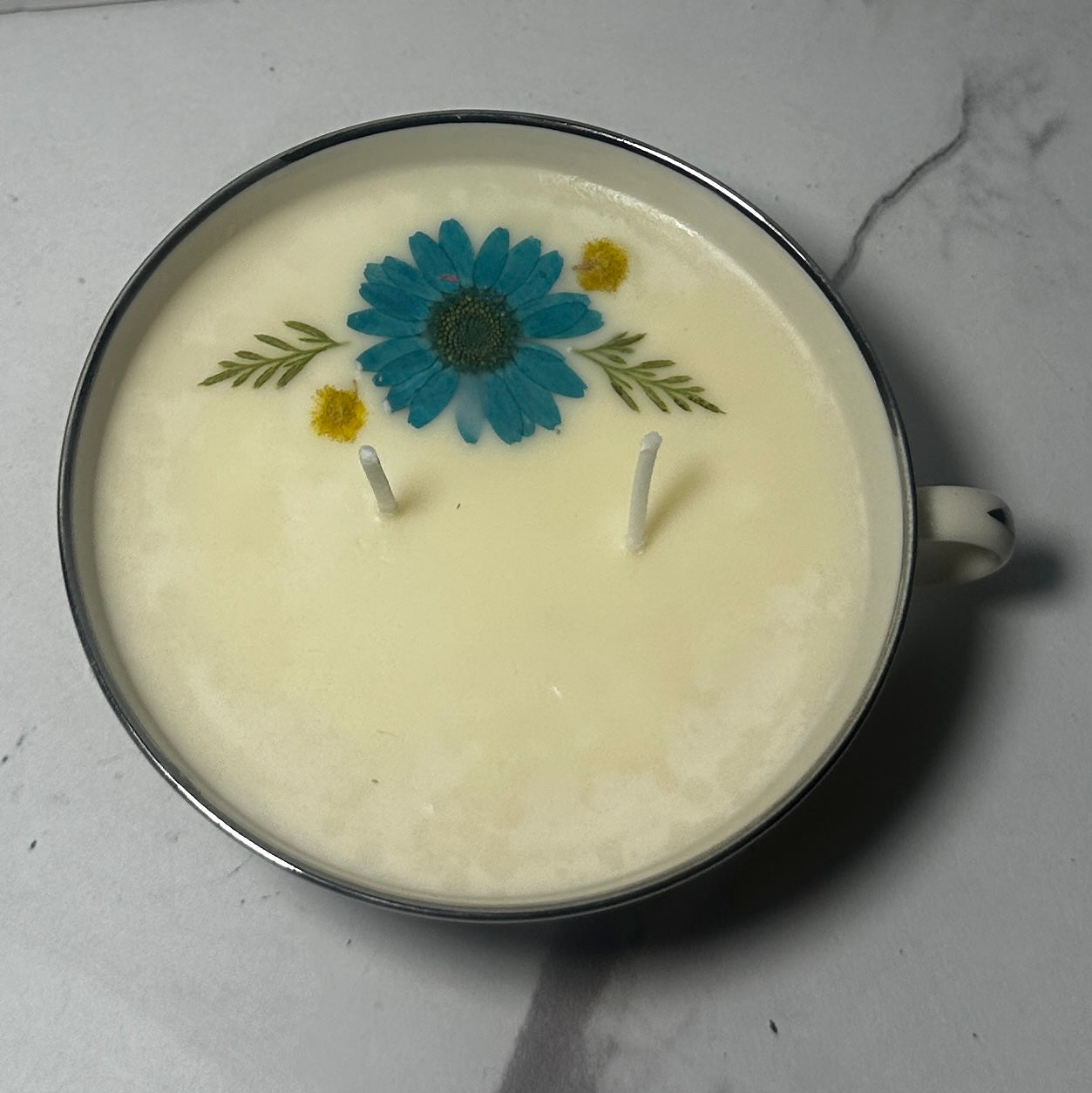Franciscan Carmel Teacup Candle