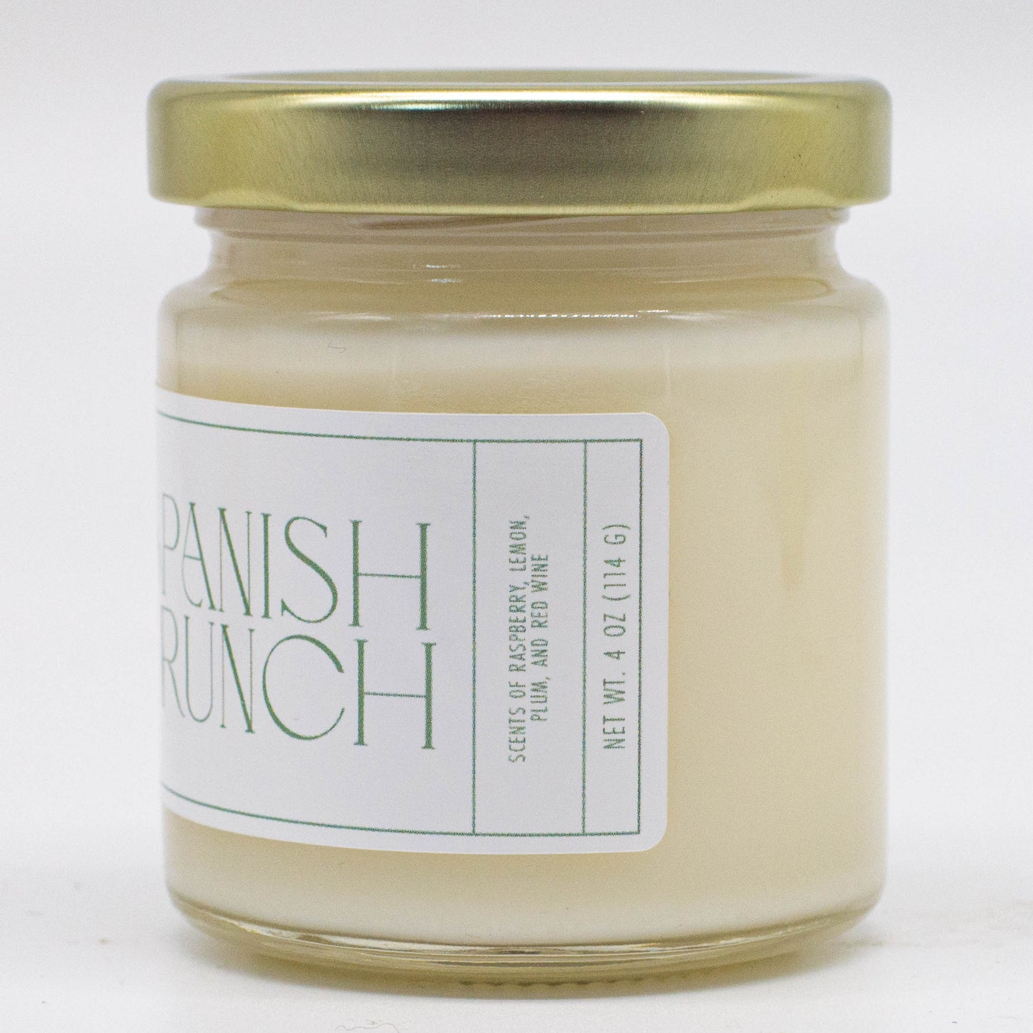 Spanish Brunch, Raspberry and Red Wine Soy Candle, 4 oz